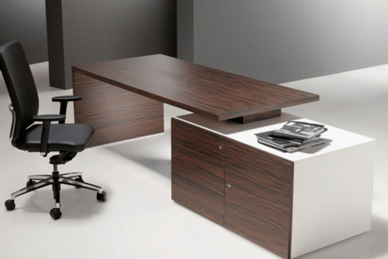Ergonomic and sustainable office desks Dubai 2025