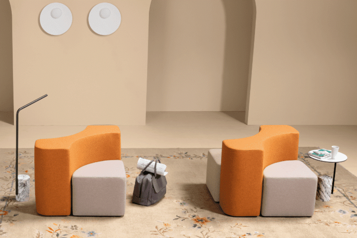 Modern office furniture in Dubai featuring ergonomic chairs and contemporary workstations