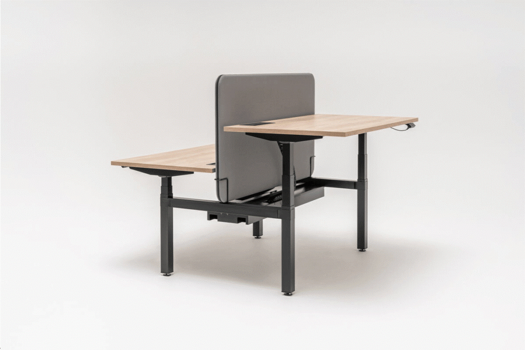 Smart office desk with height adjustment in Dubai
